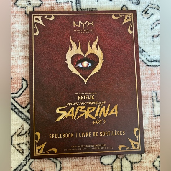 NYX Other - NYX Sabrina the teenage witch eyeshadow colour palette makeup collector beauty